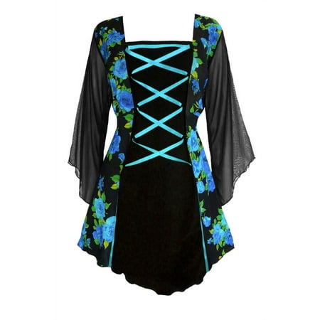 Dare To Wear Victorian Gothic Boho Women s Plus Size Bewitched Corset Top 1x - 5x