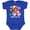 Royal Blue, variant on Inktastic TWO-I-E-I-O 2nd Birthday Boys or Girls Baby Bodysuit