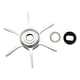 thumbnail image 4 of Accesorio de arrastre Star para carrete de pesca, modificado, práctico, resistente, de repuesto, con llave de descarga de freno, ligero, de metal de Astilla, 4 of 8