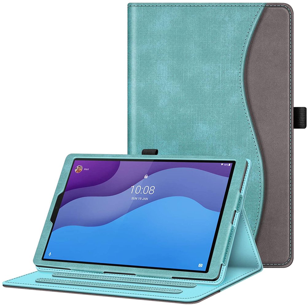 MultiAngle Viewing Folio Case for Lenovo Tab M10 HD 2nd Gen (TBX306X)/Smart Tab M10 HD 2nd Gen