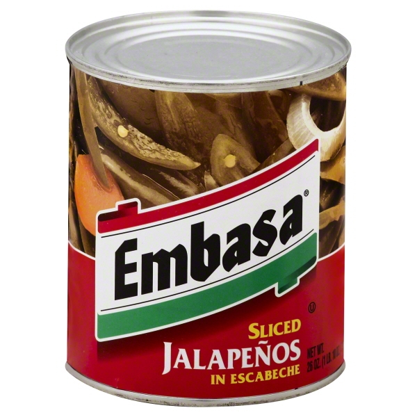 本物品質の エスカベシュのエンバサホールジャラペノス、26オンス。 Embasa Whole Jalapenos In Escabeche, 26  調味料