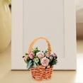 thumbnail image 4 of 20 mini cestas tejidas con asas, cestas de flores para casa de muñecas, cestas pequeñas, modelo de cesta, 4 of 7