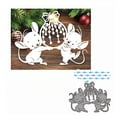 thumbnail image 3 of Nuevo ratón bola de Navidad troqueles de corte de Metal plantilla para álbum de recortes troquelado estampado corte en relieve plantilla troqueles artesanales, 3 of 4