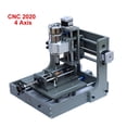thumbnail image 1 of 4 Axis USB CNC Router 2020 300W Embossed Round Sculpture CNC Engraving Machine PVC Fe 3axis Wood PCB PVC Milling Machine ,Easy to Operate, 1 of 7