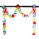 thumbnail image 3 of Guirnalda de flores hawaianas Collar artificial tropical Banner Decoración floral multicolor para fiestas kenally  HA7019-03B, 3 of 6