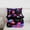 Pink Teal Black, variant on Castle Fairy Baseball Twin Comforter Sets for Female Men,Abstract Splash Bedding Set