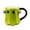 Green, variant on Orangide Ceramic Mug, Coffee Tea Cup for Home Office Kitchen, Durable Dishwasher Safe Drinking Cup with Handle, Everyday Use Gift for Friends