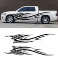 thumbnail image 3 of Huanledash Flame Stripes Auto Car-Styling Vehicle Body 2 Side Decals Stickers Decoration, 3 of 5