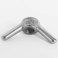thumbnail image 1 of M6 M8 Acier Inoxydable Serré à la Main Écrou à Ailes Papillon Torsion Lingot Écrou, 1 of 6