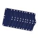thumbnail image 3 of 10x Bandas de sudor para casco de seguridad Forro para casco de seguridad Cómodo Secado rápido Absorbe el sudor A presión Azul oscuro, 3 of 8