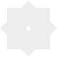 thumbnail image 4 of 34"OD x 3"ID x 18 3/4"C x 1"P Axel Architectural Grade PVC Contemporary Ceiling Medallion, 4 of 4