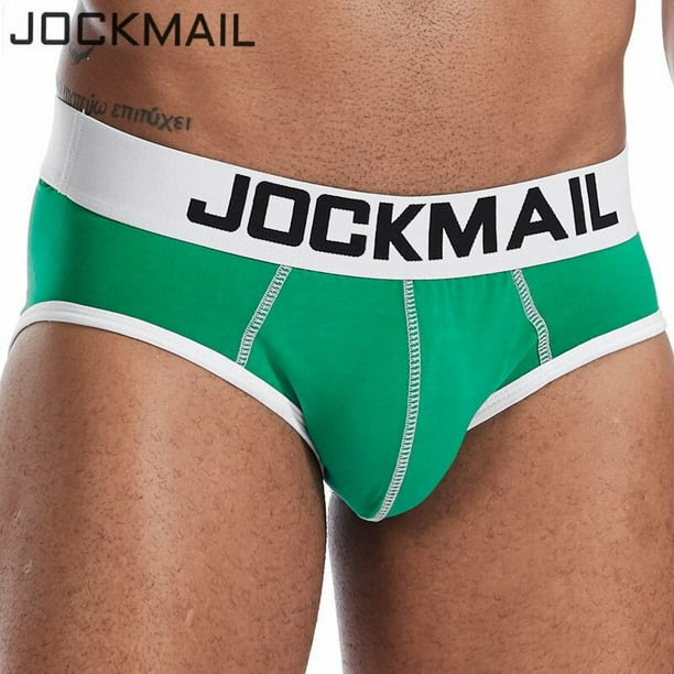 JOCKMAIL, ropa interior Sexy para hombre, Calzoncillos Cuecas, Calzoncillos, ropa interior Gay, bolsa convexa en U, bragas masculinas de algodón transpirable, pantalones cortos Tan Jianjun unisex