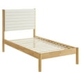 thumbnail image 6 of Olea Twin Platform Bed in Feather Oak, 6 of 10
