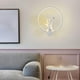 thumbnail image 4 of Lámpara de pared LED para interiores Cálido y romántico Dormitorio Linterna de pared Habitación moderno simple Sala de est 3014 Colco Lámparas de pared, 4 of 8