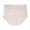 Pink, variant on Riecok Women Underwear Panties 5 Pack High Waist Stretch Plus Size Breathable Soft Comfortable Briefs Gray M