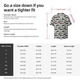 thumbnail image 5 of Balery Panda Bear Camisa Casual de Manga Corta con Botones para Hombre, Texturizada, Estilo Cubano, para Playa, Verano-Medium, 5 of 5