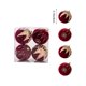 thumbnail image 3 of 8cm Flocking Pearl Painted Balls Christmas Painted Balls Red Flocking Christmas Balls Christmas Tree Decoration Hanging Balls Christmas Window Decoration, 3 of 6