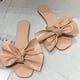 thumbnail image 5 of Sandalias Mujer Zapatillas planas Punta abierta Bow-Knot Cómodos zapatos romanos de playa Flip Flop Wmkox8yii  hj789, 5 of 5