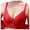 Red, variant on Darzheoy Thin Lace Bow Sexy Full Cup Gathered Breasts No Sponge Large Size Bra Daily Bra Sports Bra 34/75C
