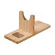 thumbnail image 3 of Soporte de madera para pegamento caliente, soporte para herramientas de pegamento caliente de mesa, organizador de escritorio para taller con almohadilla antigoteo mediana, 3 of 9