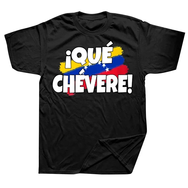 Camisetas divertidas con frase de Venezuelan What A Cool Venezuela ropa informal de algodón con gráfico de verano camiseta de manga corta para regalos de cumpleaños para hombres