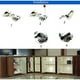 thumbnail image 5 of Paquete de 10 luces LED con sensor para bisagras de armarios de cocina, armarios, guardarropas, color blanco (blanco, 10 unidades), 5 of 5