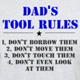 thumbnail image 3 of CafePress - Dad's Tool Rules Light T Shirt - Men's Classic Graphic T-Shirt, 3 of 4