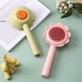 thumbnail image 4 of Pet Hair Removal Comb Brush Cleaning Slicker Brush for Cats Dog Hair Scraper Pet Grooming Tool Accessories, 4 of 8