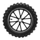 thumbnail image 2 of Neumático de Cubo de Rueda delantera para Mini Moto de Cross de 4 Estructura Metálica de Goma de 2,5 A 10 Para Motocicletas Todoterreno, Neumilar de Repuestro para mini mini, 2 of 7