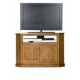 thumbnail image 1 of Eagle Furniture 47735WPCR Heritage 46 in. Corner TV Cart with 2 Beadboard Doors, Caribbean Rum, 1 of 1