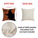 thumbnail image 4 of Set of 4 Linen Throw Pillow Covers 18x18 Inch Vintage Halloween Home Decor Pillow Covers Sofa Square Cushion Cover, 4 of 5