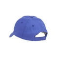 thumbnail image 5 of Top Headwear Unstructured Youth Panel Adjustable  Baseball Hat - Royal, 5 of 5