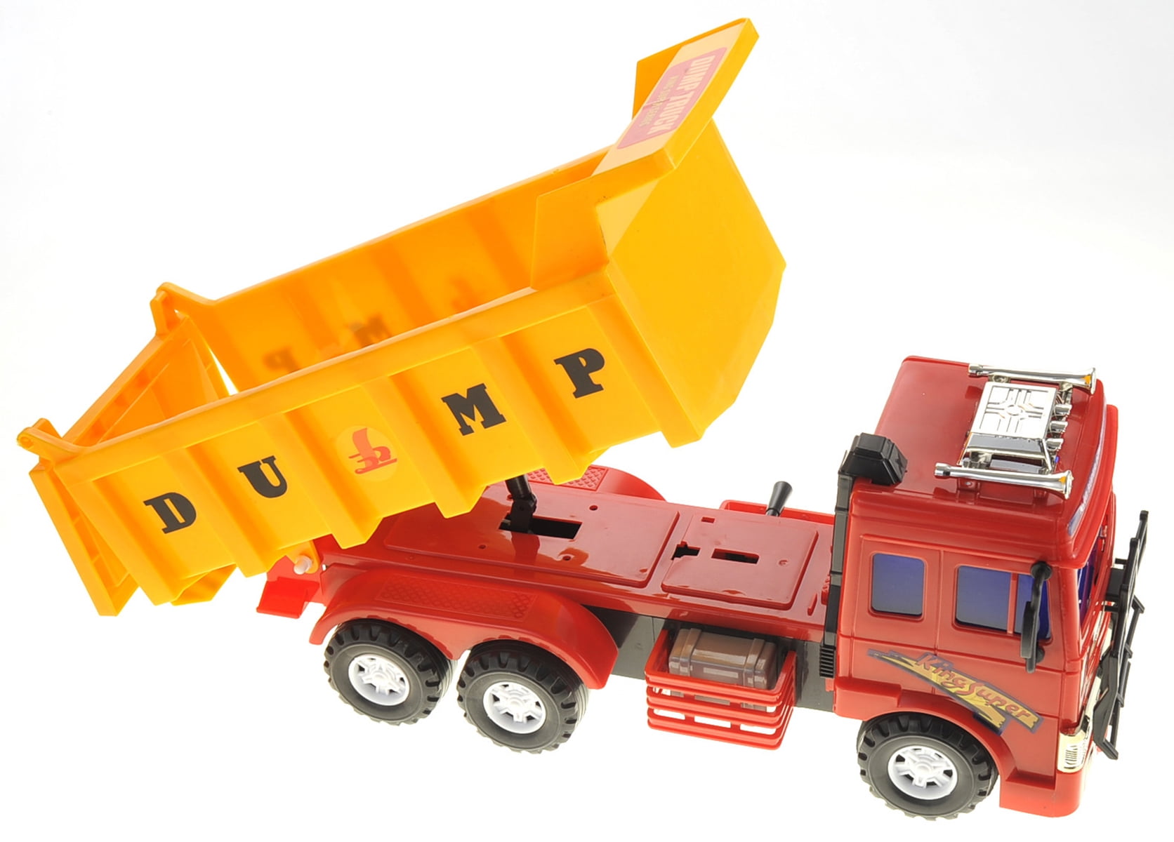 PlayWorld Ready! Set! Race! Big Dump Truck With Friction Power