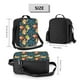 thumbnail image 2 of Disketp Blue Floral Bolsa Térmica Estampada para Almuerzo, Lonchera para Hombres y Mujeres Adultos, 2 of 7