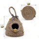 thumbnail image 3 of Decoración de cuerda colgante de panal de abeja | Adorno tejido redondo para el Festival de Primavera | Decoración de candelabro de ventana de pared de balcón de jardín | 1 paquete | Estilo Rústico, 3 of 5