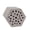 hexagon, variant on Decorative Bees Habitat Garden Decoration With Smooth Nesting Tunnels Waterproof Concrete Bees Hotel Easy to Use
