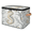 Multicolor 4, variant on ADECORIVY Black Gold Marble Storage Bin with Zipper Lid, Fabric Foldable Shelf Baskets Boxes, Closet Lidded Storage Bins, Decorative Clothes Organizer for Bedroom Home
