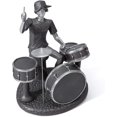 thumbnail image 1 of Estatua músico estatuilla escultura Musical decoración resina estante tambor regalo 21,5 cm JAMW Sencillez, 1 of 5