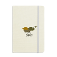 thumbnail image 1 of Carnet de Mode Art Déco Insecte Licorne Irréfléchissant Couverture Rigide en Tissu Journal Classique Officiel, 1 of 3