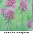 thumbnail image 5 of Vermont Red Clover in Watercolor Glass Cutting Board Large 12 in x 15 in, 5 of 5