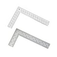 thumbnail image 6 of Metal Framing Square Stainless Steel Square Ruler 90 Degree L Shape Square Ruler for Woodworking Measuring Drawing, 6 of 9