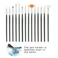 thumbnail image 3 of Pincel para decoración de uñas, 15 piezas DIY Nail Art Nail Art Liner Pen Nail Art Pen Brush Durabilidad extendida, 3 of 8