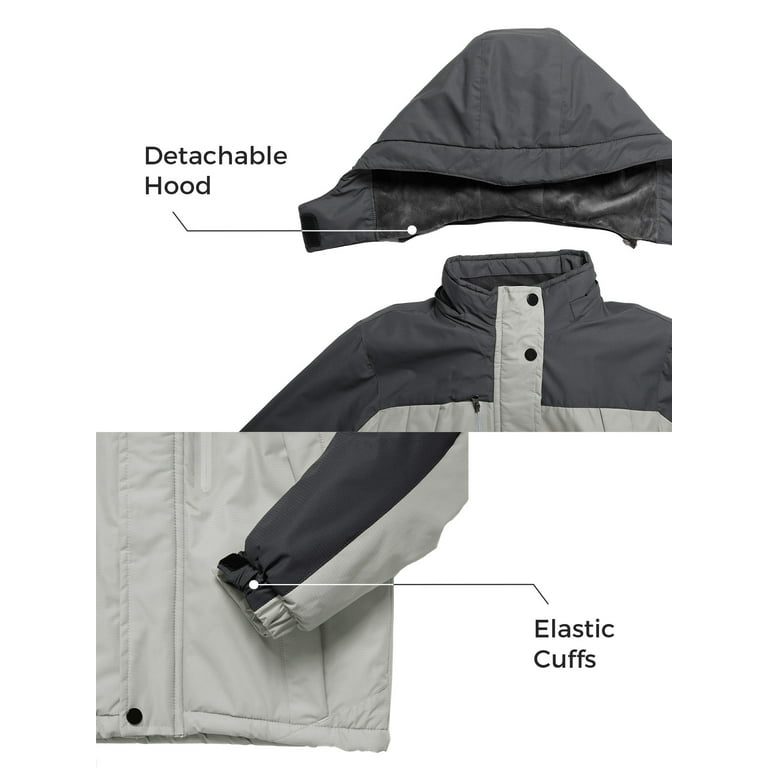 Ski Jacket - Gray FF tech fabric jacket