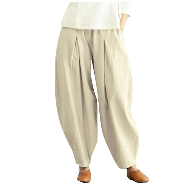 Dress Pants for Women High Waist Solid Color Straight Wide Leg Pants Ladies  Fall Casual Trousers for Work