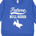thumbnail image 3 of Inktastic Future Bull Rider Rodeo Riding Toddler Sweatshirt, 3 of 4