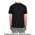 thumbnail image 3 of Playera Fruit of the Loom Para hombre cuello v, algodón sustentable, negro, talla CH, 3 of 4