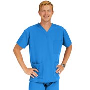 Medline Madison ave™ Unisex Stretch 3 Pocket Scrub Top