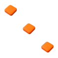 thumbnail image 4 of Langgg Mini Pill Case Holder 2 Grids Empty Dust Proof Storage Box Portable Containers Cases Dispenser Accessories Handbag Orange 3Set, 4 of 6