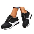 thumbnail image 3 of Sneakers for Women Fashionable Casual Platform With Lace Up Design For Comfortable Daily Wear, 3 of 7