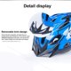 thumbnail image 2 of AUBTEC-cascos de bicicleta para niños, equipo de ciclismo de montaña y carretera, protector de GearJunior, patinaje Fivean Cascos de ciclismo, 2 of 2